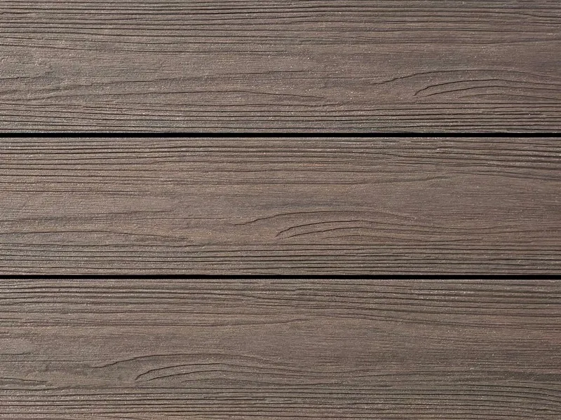 Double-Sided Composite Decking Board — Walnut-G — Composite decking boards DECNO