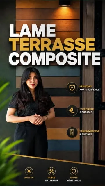Présentation de la lame de terrasse composite DECNO et de ses atouts