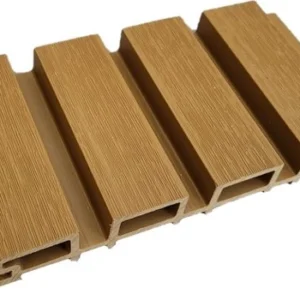 Bardage Composite Simple Face — Teak | 2900 × 222 × 25 mm