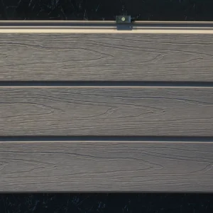 Lame Façade Composite Simple Face — Walnut V2 | 2900 × 150 mm