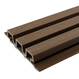 Bardage Composite Simple Face — Walnut V2 | 2900 × 169 mm