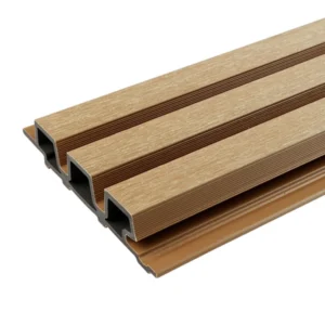 Bardage Composite Simple Face — Teak V2 | 2900 × 169 mm
