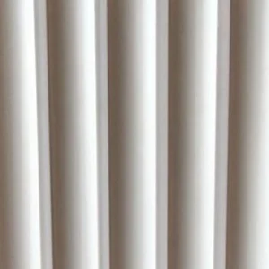 Bardage Mural PVC Lames Concaves Blanc Crème — Concave Board KX-27 | 2800 × 147 × 12 mm