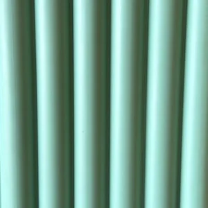 Bardage Mural PVC Lames Arrondies Vert Menthe — Round Board KX-20 | 2800 × 150 × 15 mm