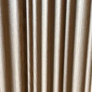 Bardage Mural PVC Slat Imitation Bois Chêne Clair — Slat Board KX-158-03 | 2900 × 159 × 10 mm