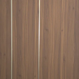 Panneau Mural SPC Imitation Bois Rainures Dorées — Sheet Board WDG-16 | 2900 × 1220 × 8 mm