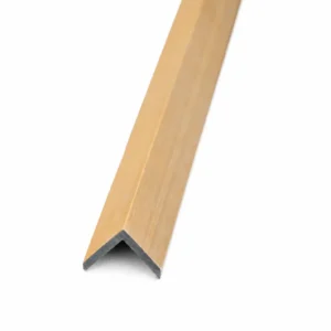 Baguette d'Angle Teak  Profil Cornière L Composite | 2900 × 50 × 50 mm
