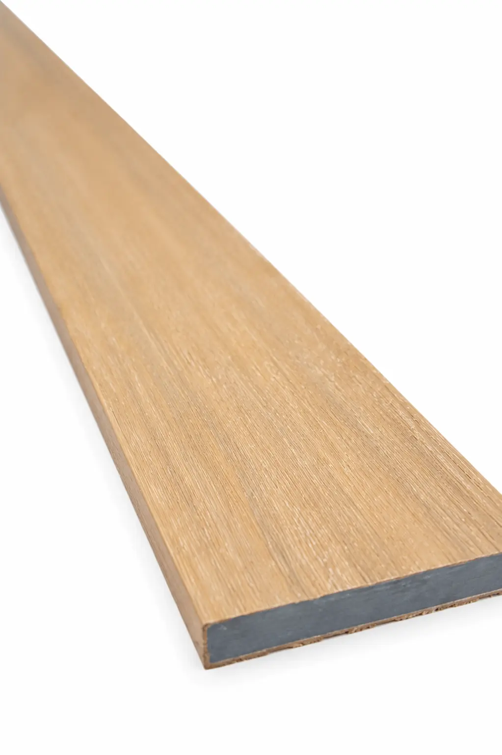 Lame Façade Plate Composite Simple Face — Teak | 2900 × 71 × 11 mm