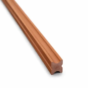 Lambourde Terrasse WPC Brun Teck — 3100 × 40 × 30 mm | Structure Pose Lames de Terrasse DECNO